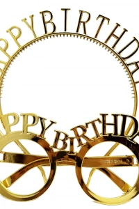 Happy Birthday Gözlük Ve Taç