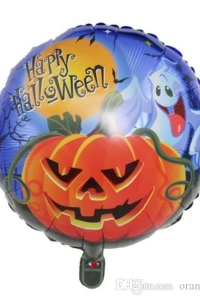 Happy Halloween Folyo Balon 18 inç