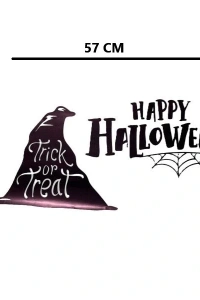 Happy Halloween Temalı Duvar Stickerı
