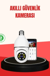 Hareket Algılamalı Kablosuz Akıllı Ev Güvenlik Kamerası