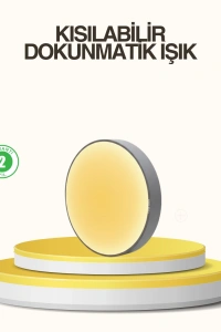 Hareket Algılayan LED Gece Lambası Mıknatıslı Duvar Montajlı