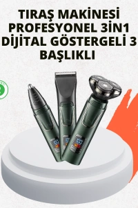 Hareket Halinde Kullanıma Uygun Tıraş Makinesi