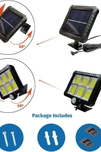 Hareket Sensörlü Solar Lamba