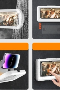 Hareketli Su Geçirmez Telefon Tutucu Stand