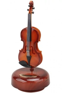 Hareketli Violin Müzik Kutusu