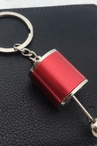 Hareketli Vites Kutusu Anahtarlık