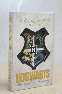 Harry Potter Hogwarts Amblemli Deri Defter