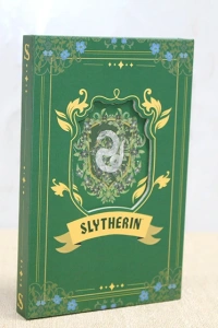 Harry Potter Slytherin Deri Defter
