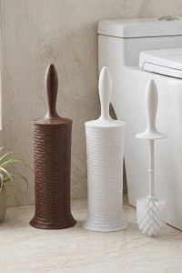 Hasır Desenli Tuvalet Fırçası