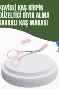 Hassas Kesim İçin Kavisli Yüz Bakım Makası