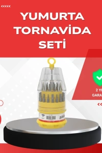 Hassas Tornavida Seti Kaymaz Saplı Elektronik Onarım Seti