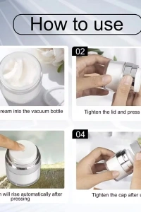 Hava Almayan Losyon Kavanozu 50 Ml