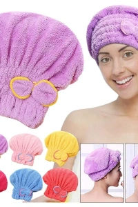 Havlu Saç Kurutma Bonesi