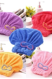 Havlu Saç Kurutma Bonesi