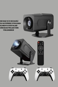 HCS350pro Android 11 İşletim Sistemli Mini Projektör