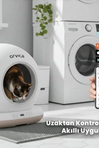 HD Kameralı Akıllı Kedi Tuvaleti