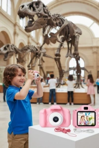 HD Video Kayıt Özellikli Mini Dijital Kamera Fotoğraf Çekimli USB Şarjlı