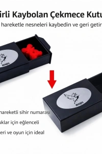 Herşeyi Kaybeden Sihirli Kutu Sihirli Çekmece 3x10x7 cm