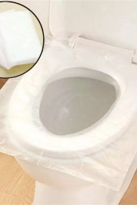 Hijyenik Tek Kullanımlık Klozet Kapağı Poşeti 50 Adet