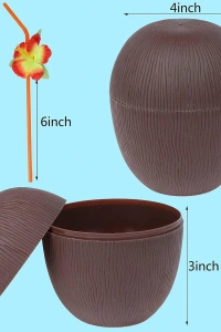 Hindistan Cevizi Pipetli Bardak