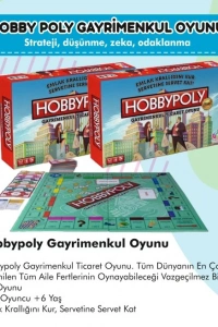 Hobby Poly Gayrimenkul Emlak Ticareti Oyunu