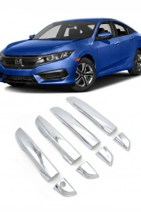 Honda Civic FC5 2016 - 2021 Uyumlu Kapı Kolu Krom