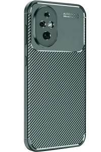 Honor 200 Kılıf Auto Focus Karbon Kapak - Koyu Yeşil