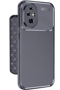 Honor 200 Kılıf Auto Focus Karbon Kapak - Lacivert