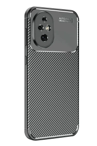 Honor 200 Kılıf Auto Focus Karbon Kapak - Siyah