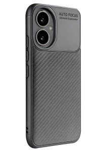 Honor 400 Kılıf Auto Focus Karbon Kapak - Gri