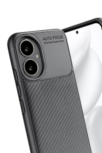 Honor 400 Kılıf Auto Focus Karbon Kapak - Gri
