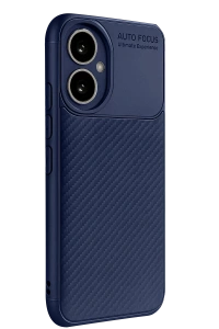 Honor 400 Kılıf Auto Focus Karbon Kapak - Lacivert