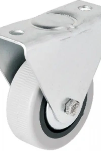 Hts 106 - 50 mm Sabit Kapaklı Gri PVC Teker