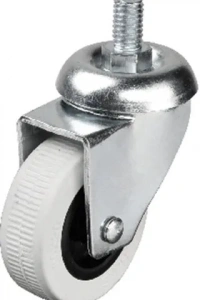 Hts 332 - 50x20 mm Çift Bilyalı Vidalı Teker 4 Adet