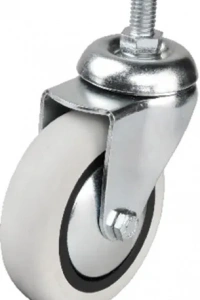 Hts 352 - 75x25 mm PVC Makaralı Vidalı Teker 4 Adet