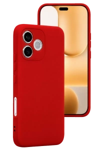 Huawei Honor 600 Lite First Silikon - Kırmızı