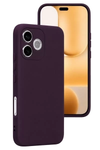 Huawei Honor 600 Lite First Silikon - Mürdüm