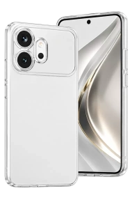 Huawei Honor 600 Lüx Şeffaf Silikon - Şeffaf