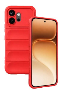 Huawei Honor 600 Optimum Silikon - Kırmızı