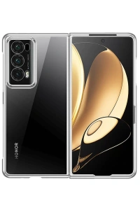 Huawei Honor Magic V2 Kılıf Jasper Kapak - Gümüş