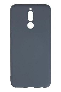 Huawei Mate 10 Lite Kılıf Nano içi Kadife Silikon - Gri