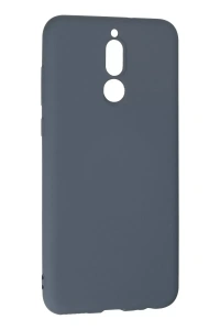 Huawei Mate 10 Lite Kılıf Nano içi Kadife Silikon - Gri