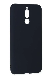 Huawei Mate 10 Lite Kılıf Nano içi Kadife Silikon - Lacivert