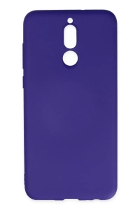 Huawei Mate 10 Lite Kılıf Nano içi Kadife Silikon - Mor