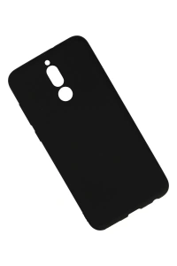 Huawei Mate 10 Lite Kılıf Nano içi Kadife Silikon - Siyah