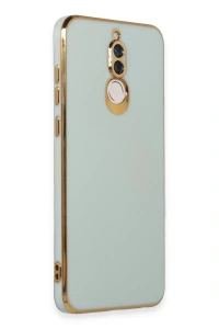 Huawei Mate 10 Lite Kılıf Volet Silikon - Açık Yeşil