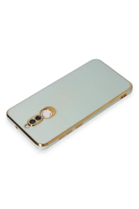 Huawei Mate 10 Lite Kılıf Volet Silikon - Açık Yeşil