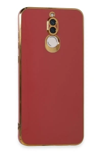 Huawei Mate 10 Lite Kılıf Volet Silikon - Kırmızı