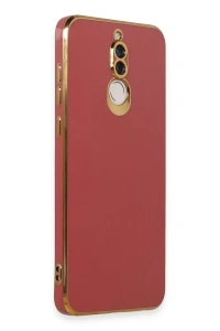 Huawei Mate 10 Lite Kılıf Volet Silikon - Kırmızı