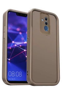 Huawei Mate 20 Lite Kılıf Viera Silikon - Kahverengi